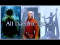 Skyrim Daedric Quests - Longplay All Daedric Questlines Walkthrough [No Commentary] 4k