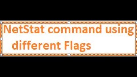 Linux Netstat command and usage of netstat Flags