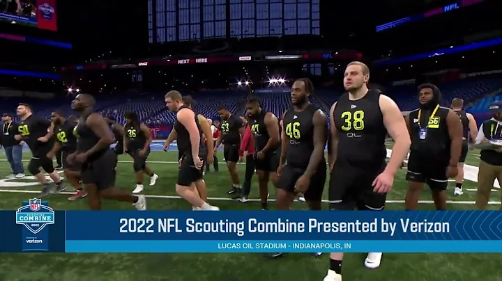 Trevor Penning at 2022 NFL Combine