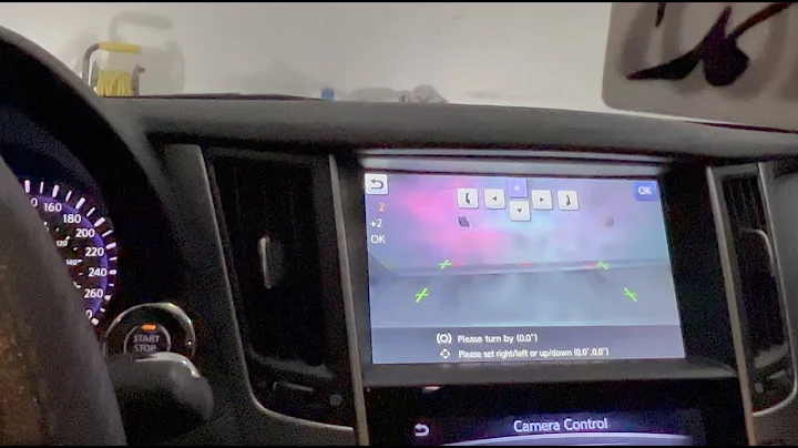 How to Drive with Backup Camera On - For Q50/Q60