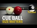 Cue Ball Size Matters - Pool Tutorial | Pool School