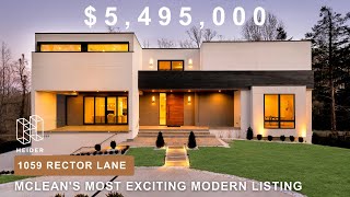 Explore McLean's Most Exciting Modern Listing with Daniel Heider | Follow Me Series