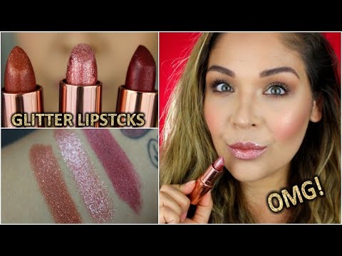 New Gerard Cosmetics Glitter Lipsticks Youtube