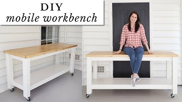 How to Build a DIY Mobile Workbench | DIY Workbench