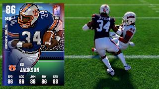 86 LTD Bo Jackson Is UNSTOPPABLE In College Football 27!