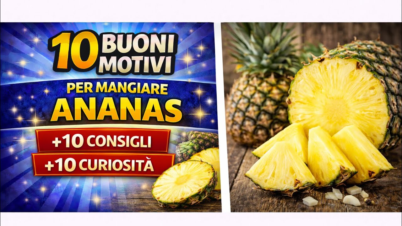 10 Buoni Motivi per Mangiare Ananas