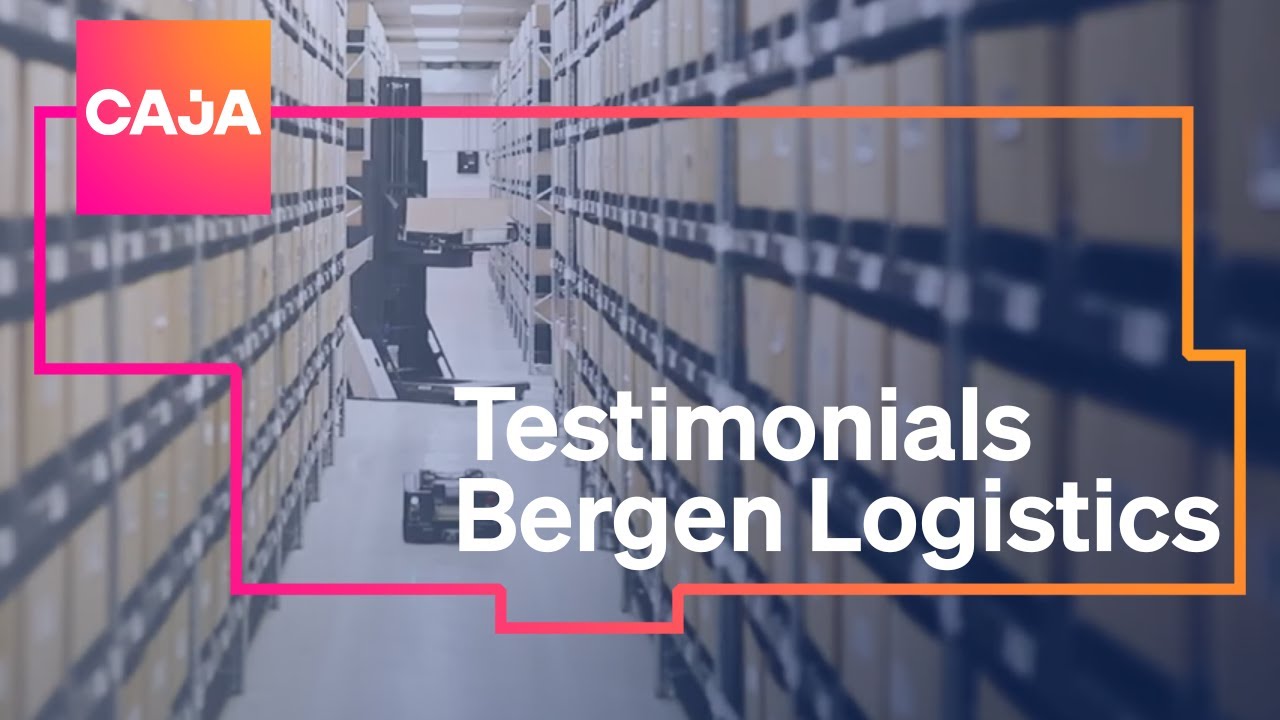 Bergen Logistics' testimonials about Caja Robotics 3pl warehouse robotic automation YouTube