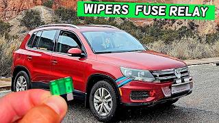 VW TIGUAN Windshield Wipers Fuse Relay Location Replacement 2008 2009 2010 2011 2012 2013 2014 2015 VW TIGUAN Windshield Wipers Fuse Relay Location Replacement 2008 2009 2010 2011 2012 2013 2014 2015