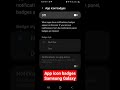 How do I get app notification badges on my Samsung Galaxy phone? #shorts