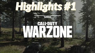 Warzone Highlights Pt 1!