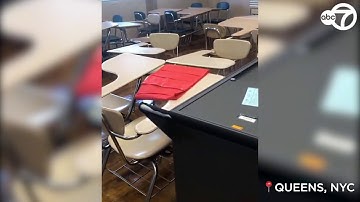 NYC special education teacher posts video of empty classroom on first day of in-person learning