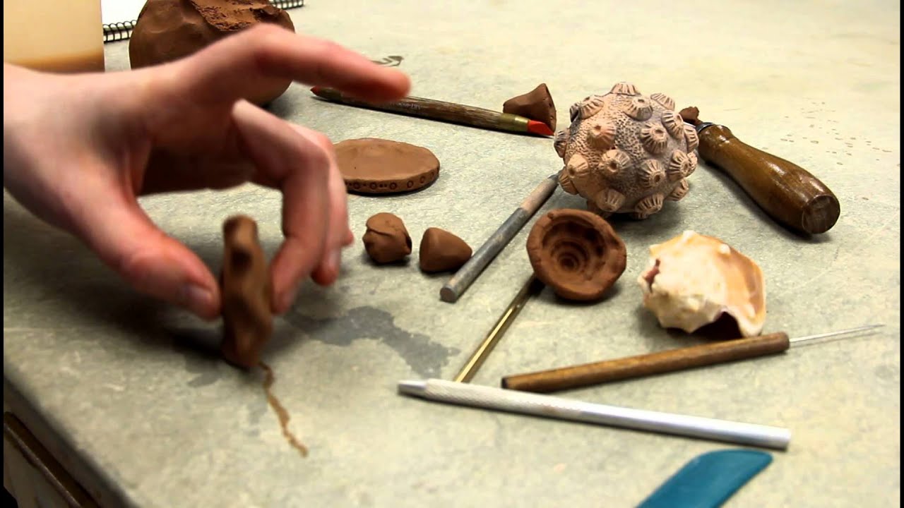 make your own texture rollers for clay 