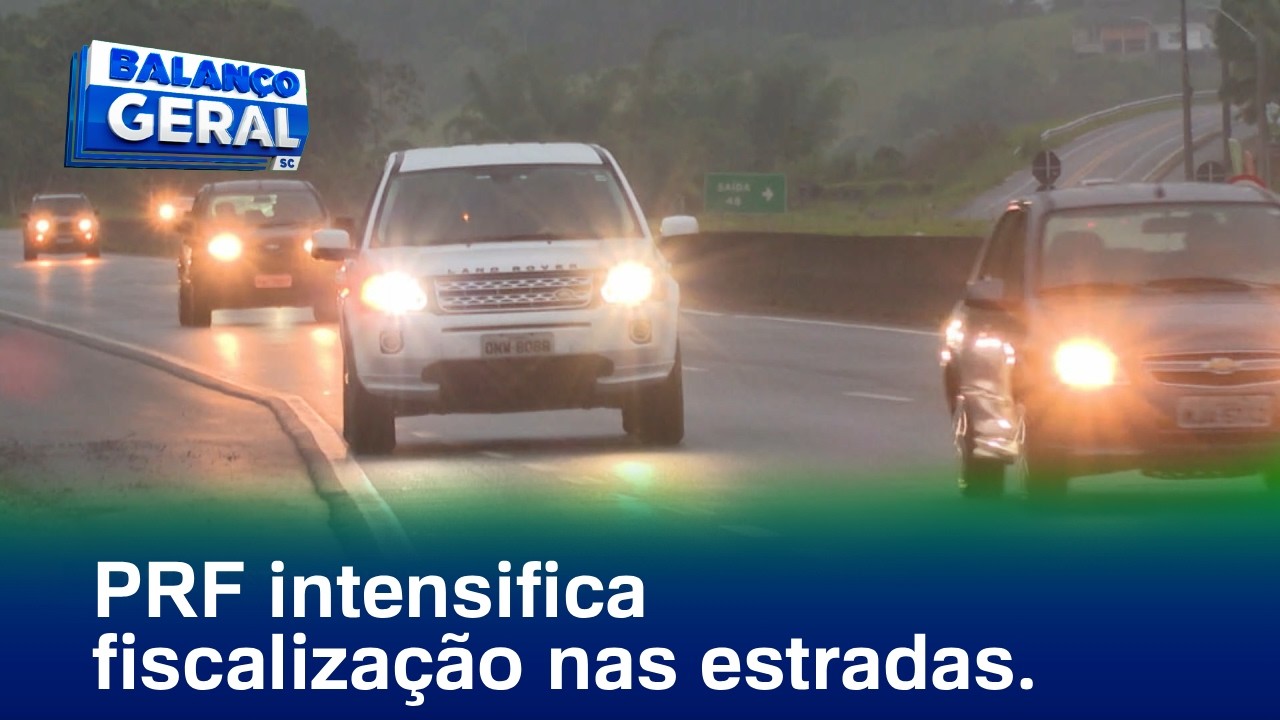 Festas de Outubro: PRF intensifica a fiscalização nas estradas