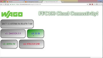 IoT Cloud Connectivity - Part 2 - Setting up a Webpage with PLC Data