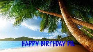 Fil  Beaches Playas - Happy Birthday