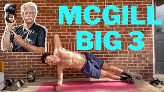 McGill Big 3 Exercises – Tactics From The Back Pain GOAT