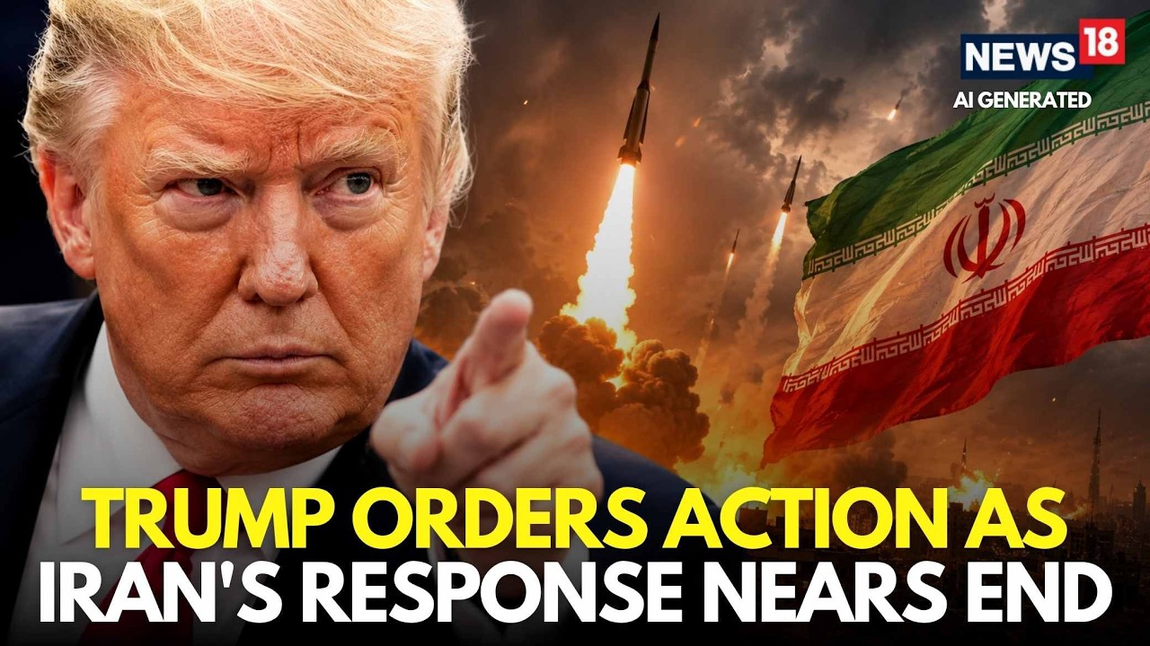 Trump Iran News LIVE | Trump Orders Military Action as Iran’s Peace Deal Response Nears End | N18G 