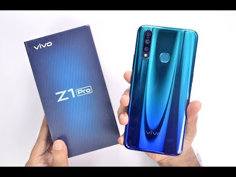 ★VIVO Vivo Z1 Pro Unboxing & Hands on Review - Sonic Blue Color