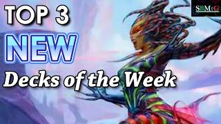 Top 3 NEW Decks of the Week | FRA Standard Week 1 | Mtg