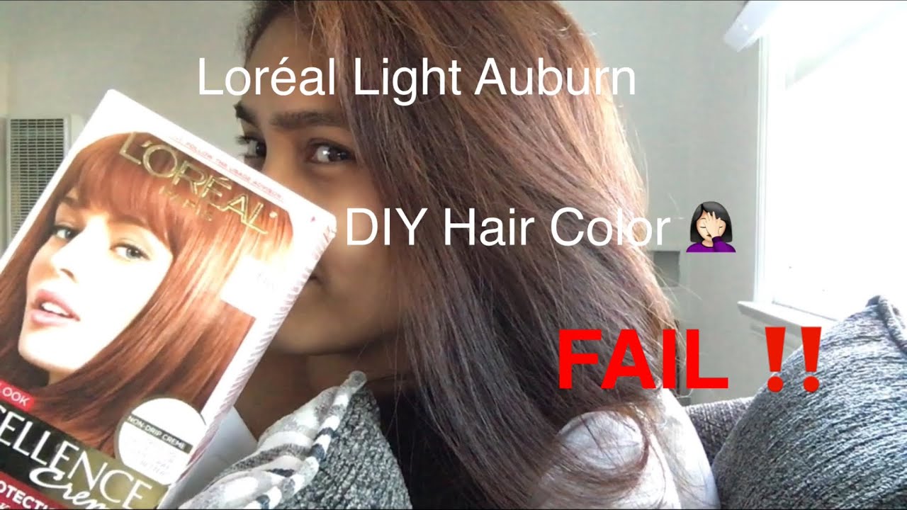 DIY LIGHT AUBURN (Hair color)