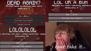 The Mcsr Ranked Player That Cant Stop Trolling...