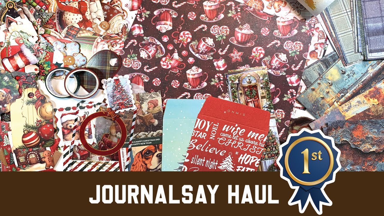 Card making  haul - Journalsay