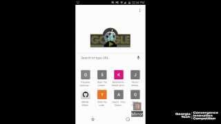 Full Georgia Tech -- Beat The Crowd app demo Guide