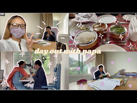 papa and chori day out|getting our eyes checked|grabbing lunch together|*daily vlog*