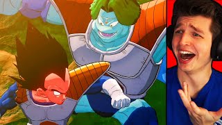 Vegeta Vs Zarbon  Dbz Kakarot Without Watching Dragon Ball part 10