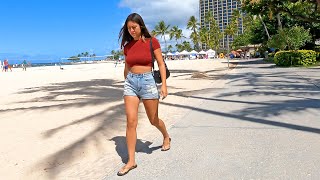 HAWAII: Walk to Hilton Hawaiian Village and Hotel Tour [2024] #vacation #travel #walking