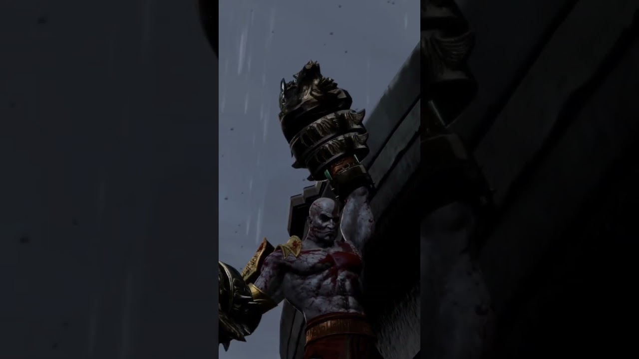 Kratos Kill Hercules #godofwar3remastered #shortvideo #gaming