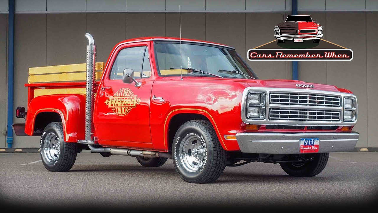 Lil Red Express Dodge Pickup For Sale Classic Cars Denver Colorado