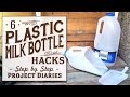 ★ 6 Plastic Milk Bottle Hacks (Simple, Useful & Free Gardening Tools)
