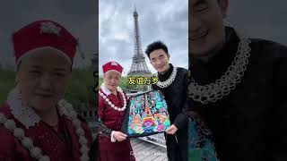 Guizhou designer showcased Miao costume at Foire de Paris