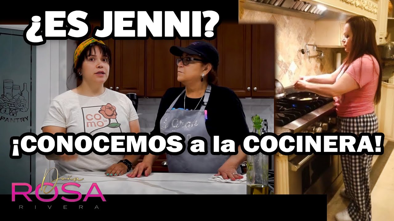 CONOCEMOS a la COCINERA que CONFUNDEN con JENNI | Doña Rosa Rivera