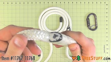 Safety Blue Split Tail - Treestuff.com 360 View