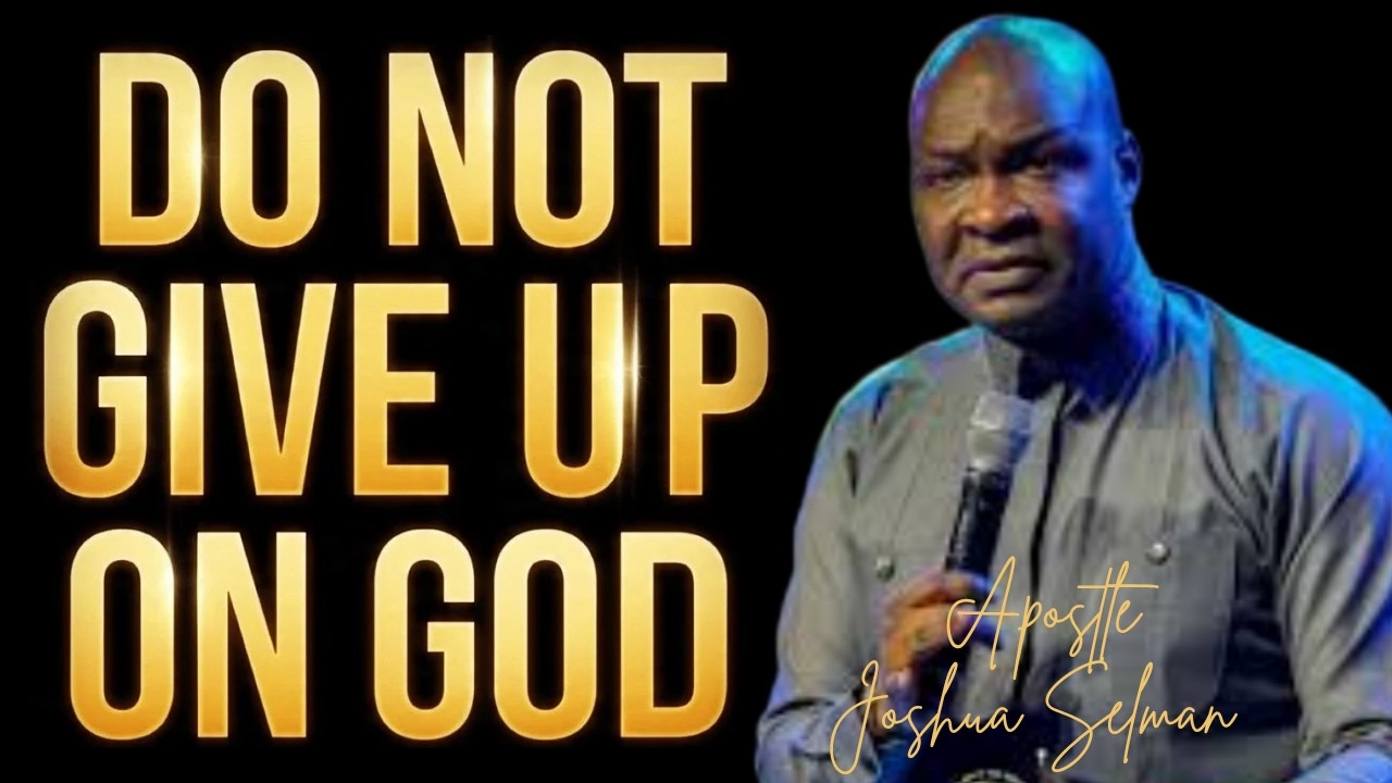 MEET GOD THE IMPOSSIBILITY SPECIALIST; God is never late || APOSTLE JOSHUA SELMAN