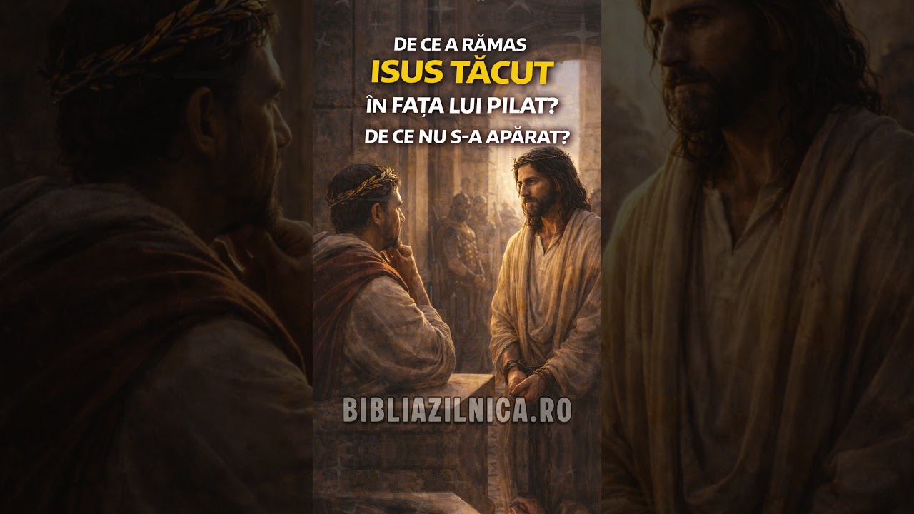 De ce a rămas Isus tăcut în fața lui Pilat? De ce nu S-a apărat? - Întrebări și răspunsuri biblice