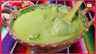 COMO PREPARAR MOLE VERDE CON POLLO | MOLE VERDE PASO A PASO