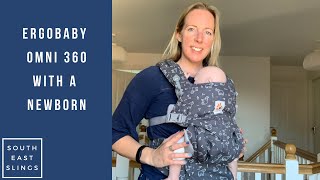 Ergobaby Omni 360 with a Newborn