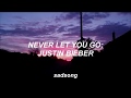 Never Let You Go - Justin Bieber (Traducida al Español)