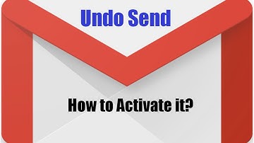 Gmail gets "Undo Send" feature. Watch Steps to activate "undo Send" for your Gmail account.