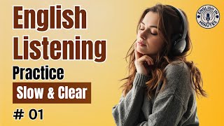 English Listening Practice - Level A1\/2 | Improve Your Everyday English | Episode # 01