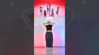 izna - 'Mamma Mia' dance tutorial #izna #kpop #shorts  #kpopchallenge  #kpopdancetutorial  #mammamia