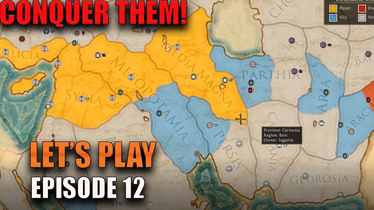 WE CONQUER THE AGGRESSORS |  let's play Rome Total War 2 | 