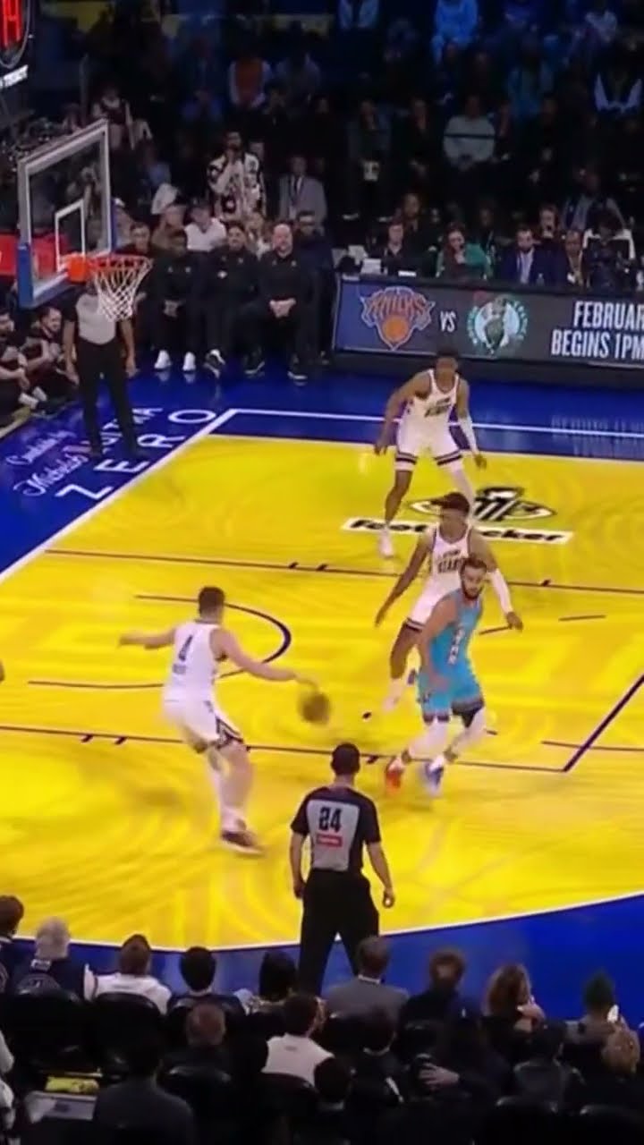 Tatum passed this dime from Steph ?