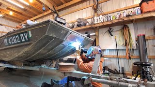 Boat Repair: Aluminum MIG Welding