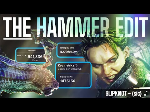 🔥 The Hammer Edit That Went Viral | Monster Hunter Wilds | (Sic) - Slipknot 🔥(GMV)