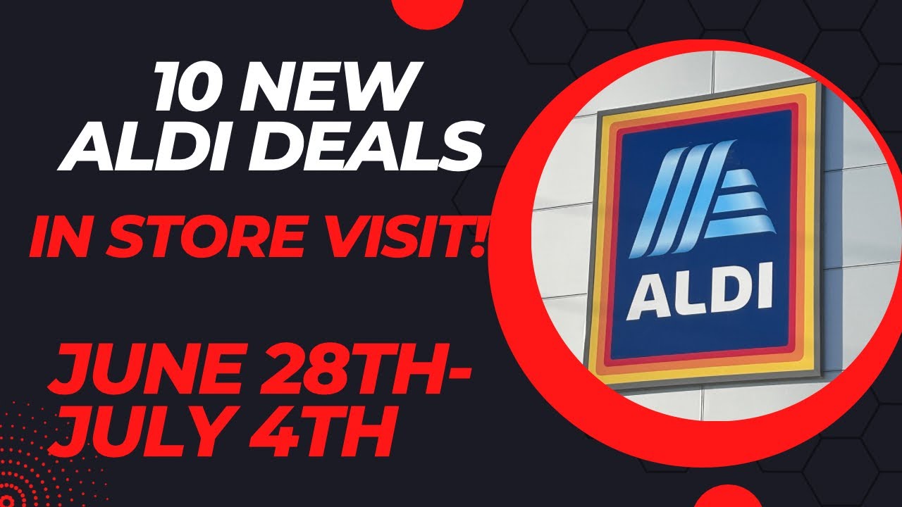 10 New Aldi Deals! In Store Visit! New Arrivals/Sales From JUNE 28TH