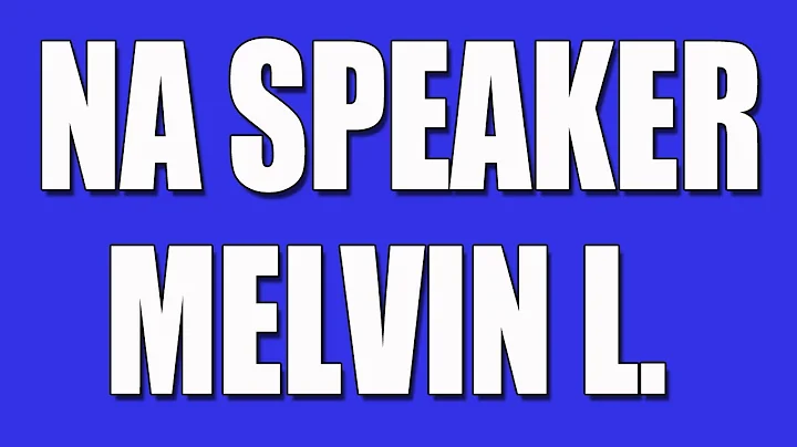 NA Speaker Melvin L. "Ex-Gangster from Chicago Sha...